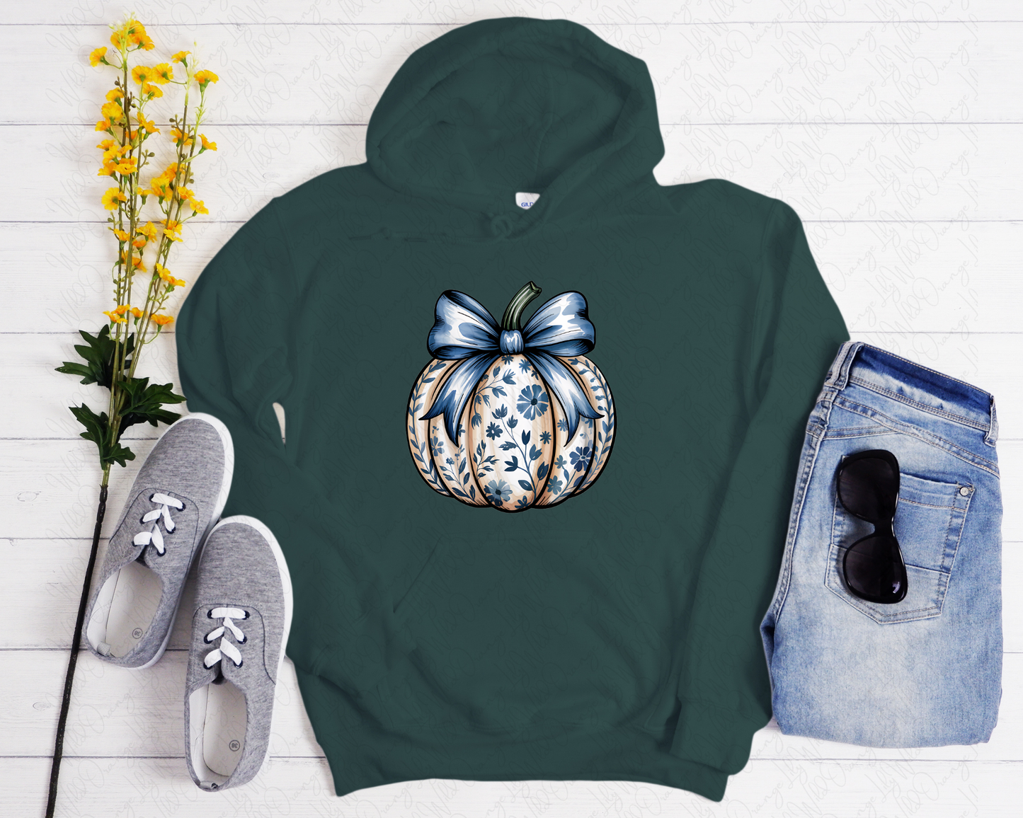 Blue Pumpkin Hoodie