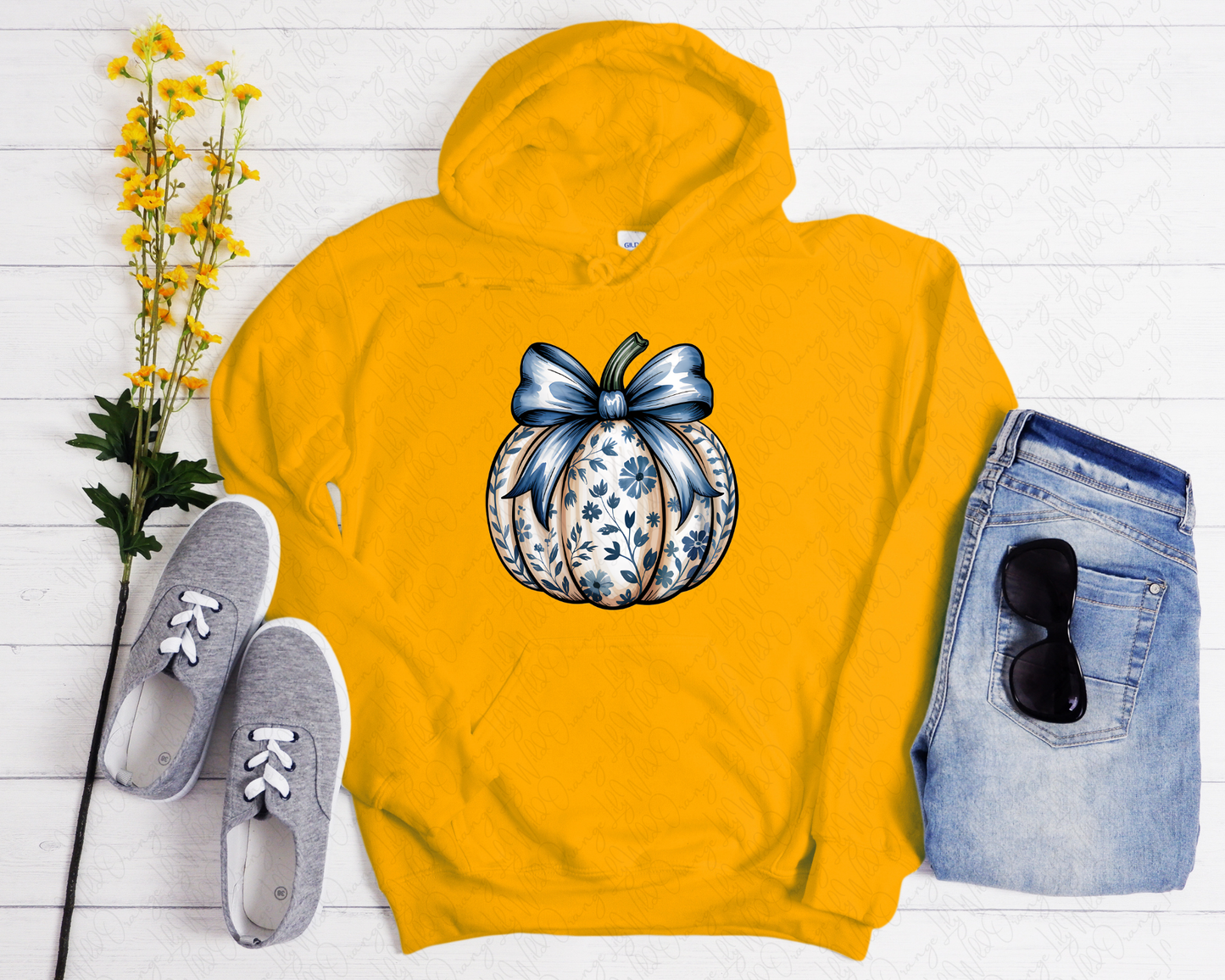 Blue Pumpkin Hoodie