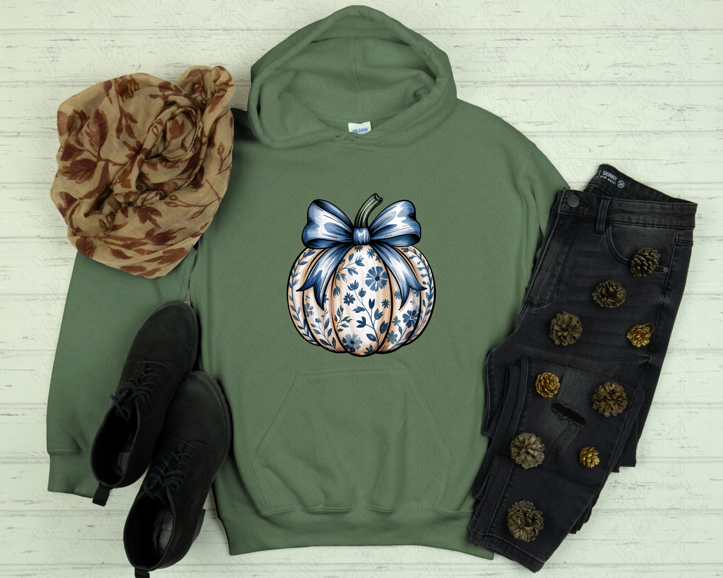Blue Pumpkin Hoodie