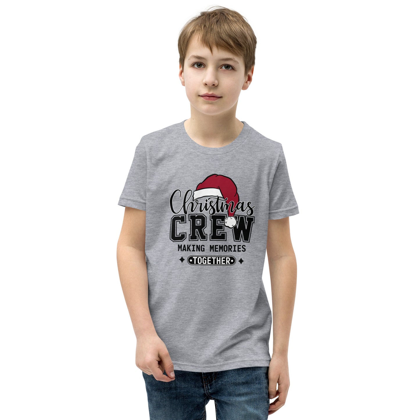 Christmas Crew Making Memories Together Youth Short Sleeve T-Shirt