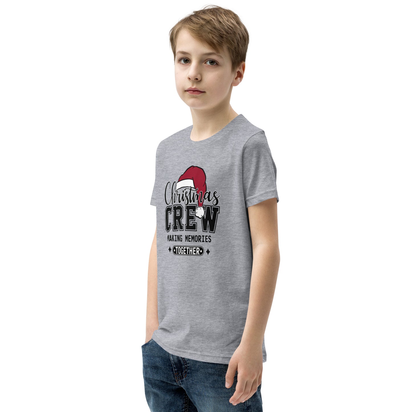 Christmas Crew Making Memories Together Youth Short Sleeve T-Shirt