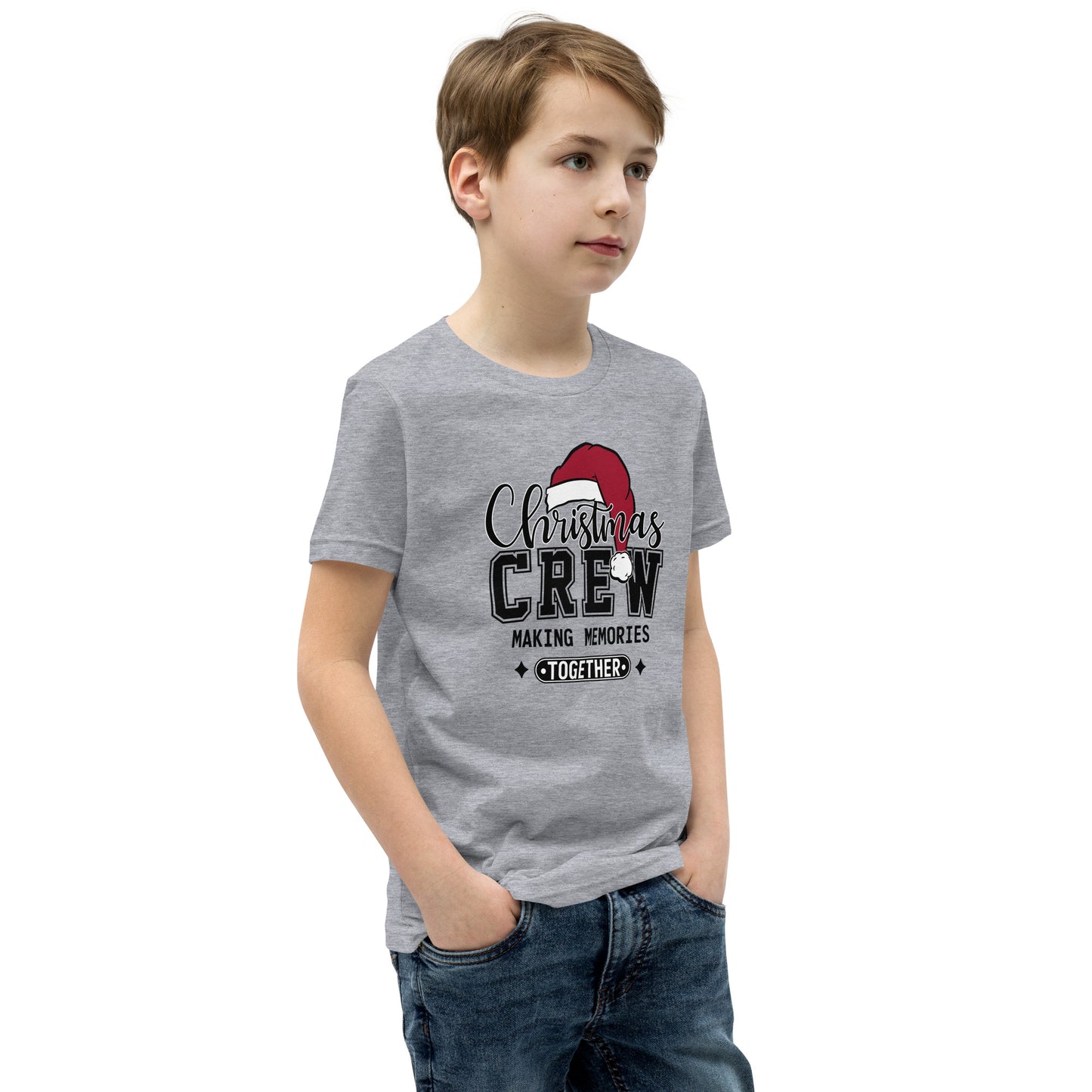 Christmas Crew Making Memories Together Youth Short Sleeve T-Shirt
