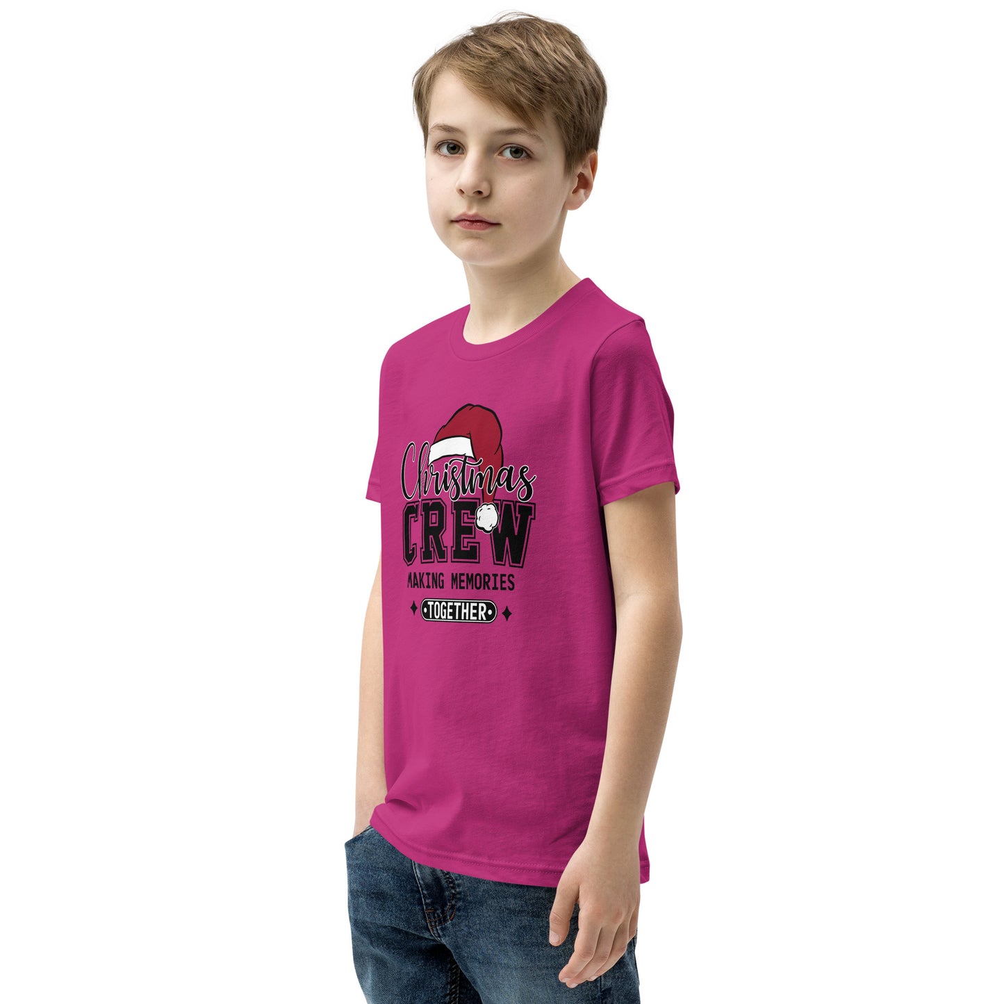 Christmas Crew Making Memories Together Youth Short Sleeve T-Shirt