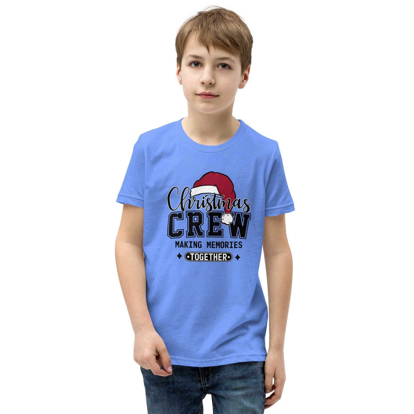 Christmas Crew Making Memories Together Youth Short Sleeve T-Shirt