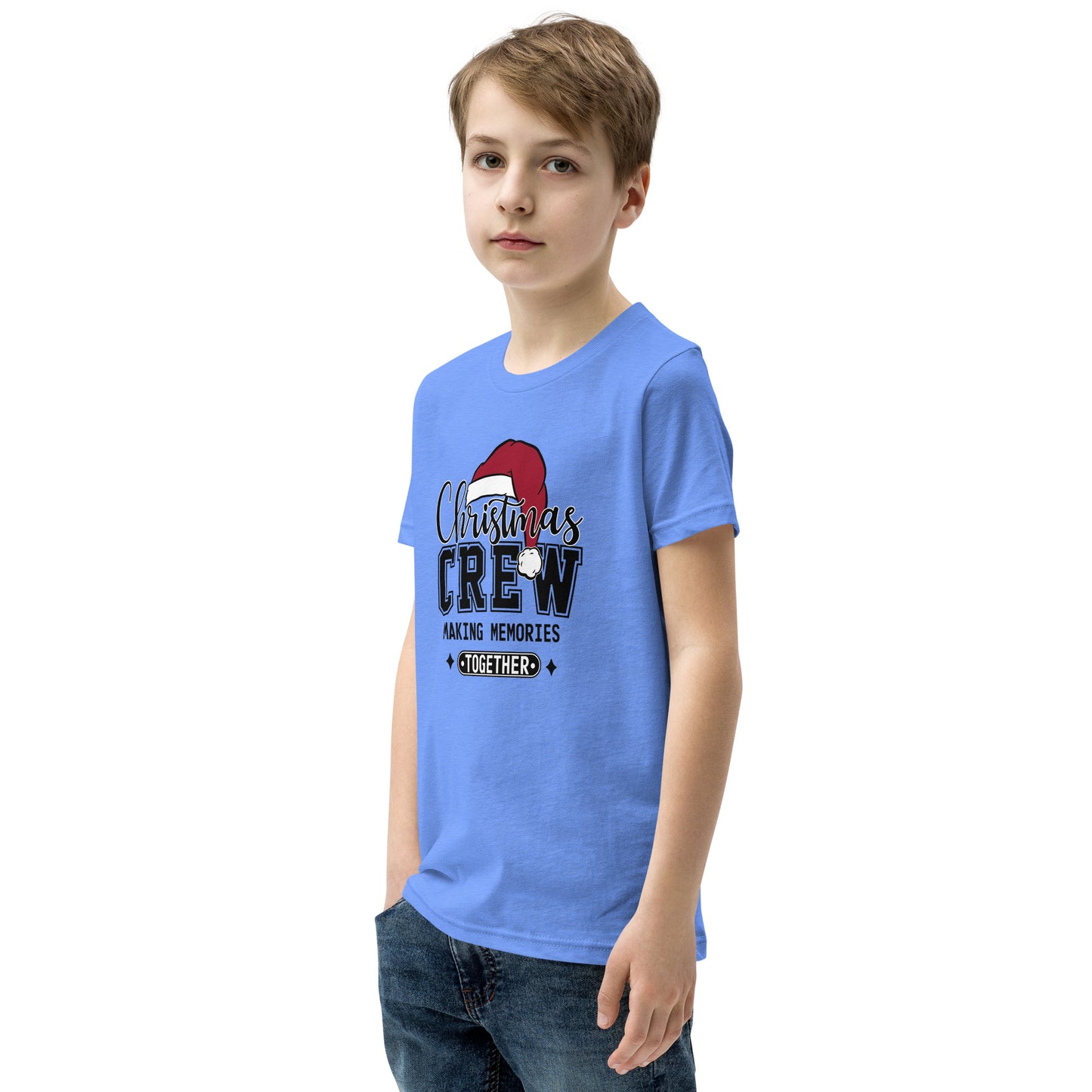 Christmas Crew Making Memories Together Youth Short Sleeve T-Shirt
