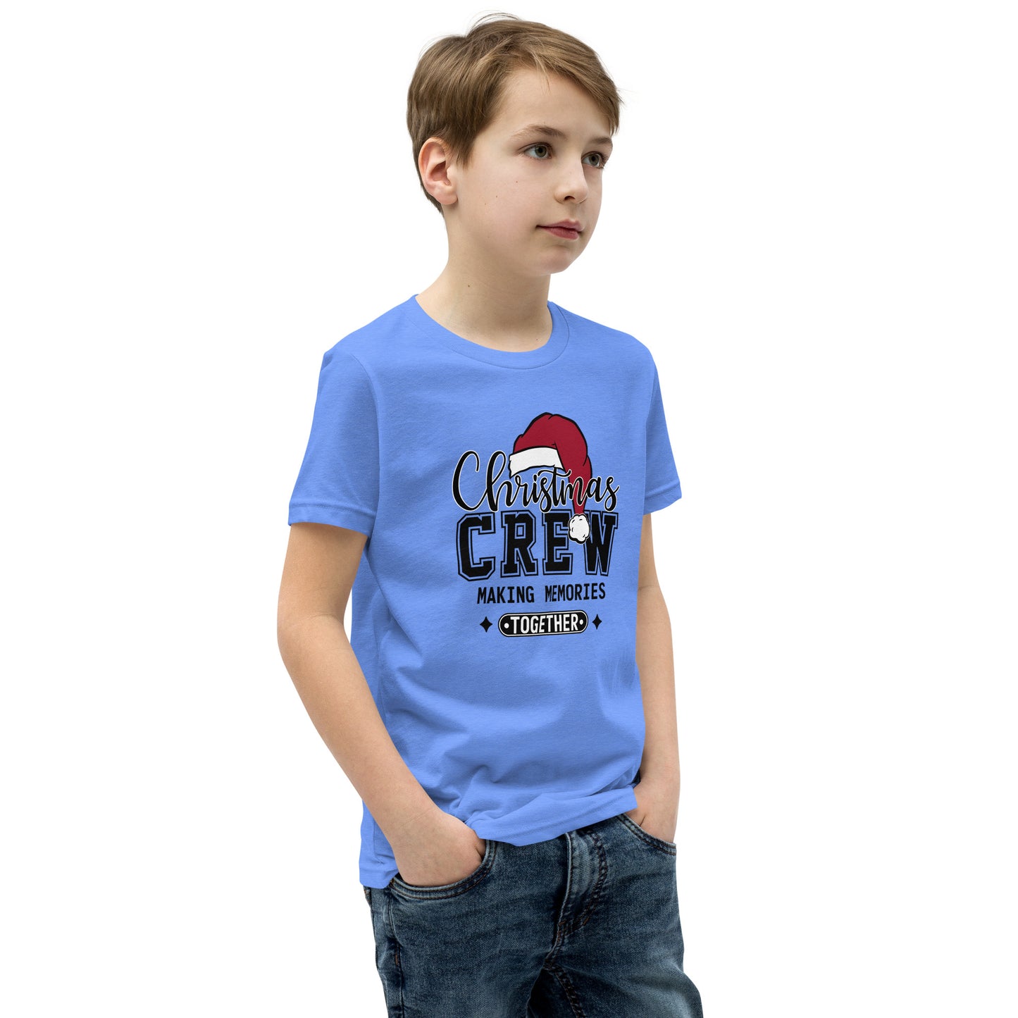 Christmas Crew Making Memories Together Youth Short Sleeve T-Shirt