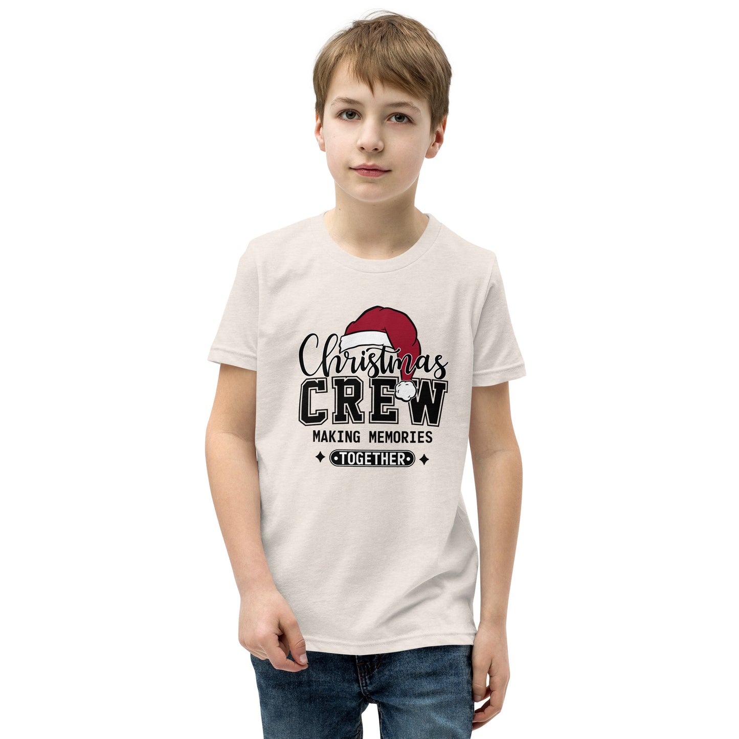 Christmas Crew Making Memories Together Youth Short Sleeve T-Shirt