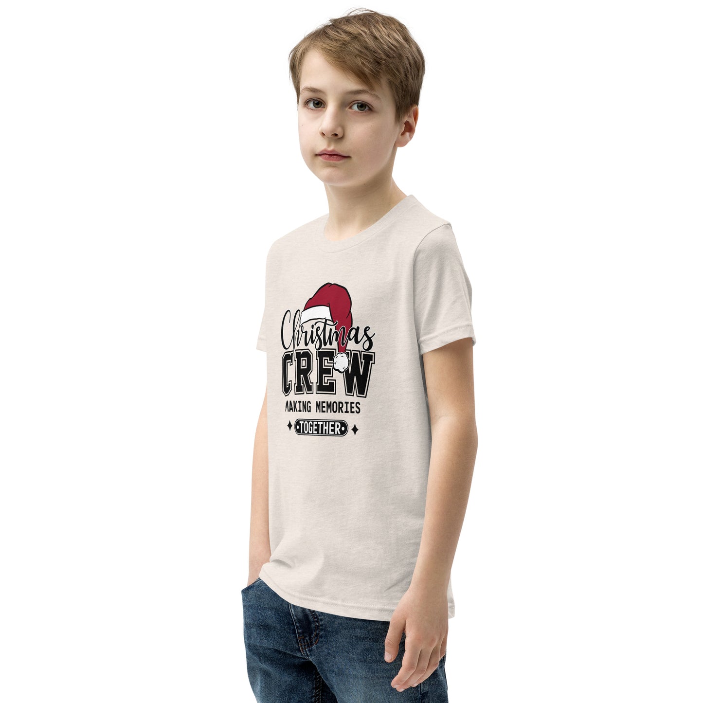 Christmas Crew Making Memories Together Youth Short Sleeve T-Shirt
