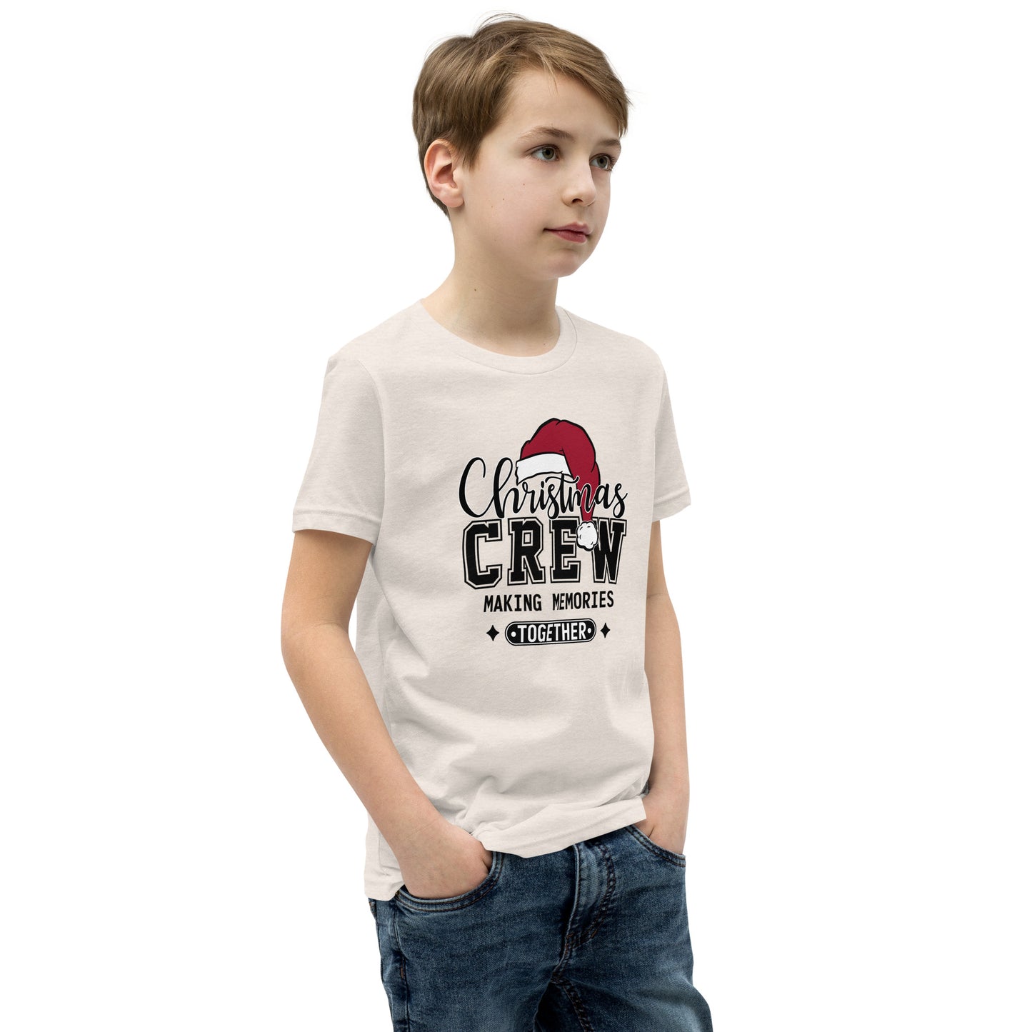 Christmas Crew Making Memories Together Youth Short Sleeve T-Shirt