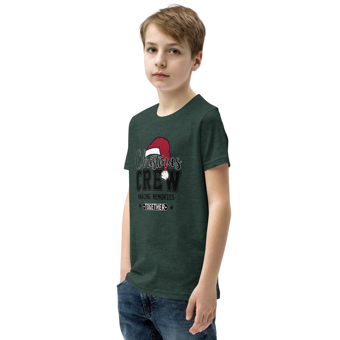 Christmas Crew Making Memories Together Youth Short Sleeve T-Shirt