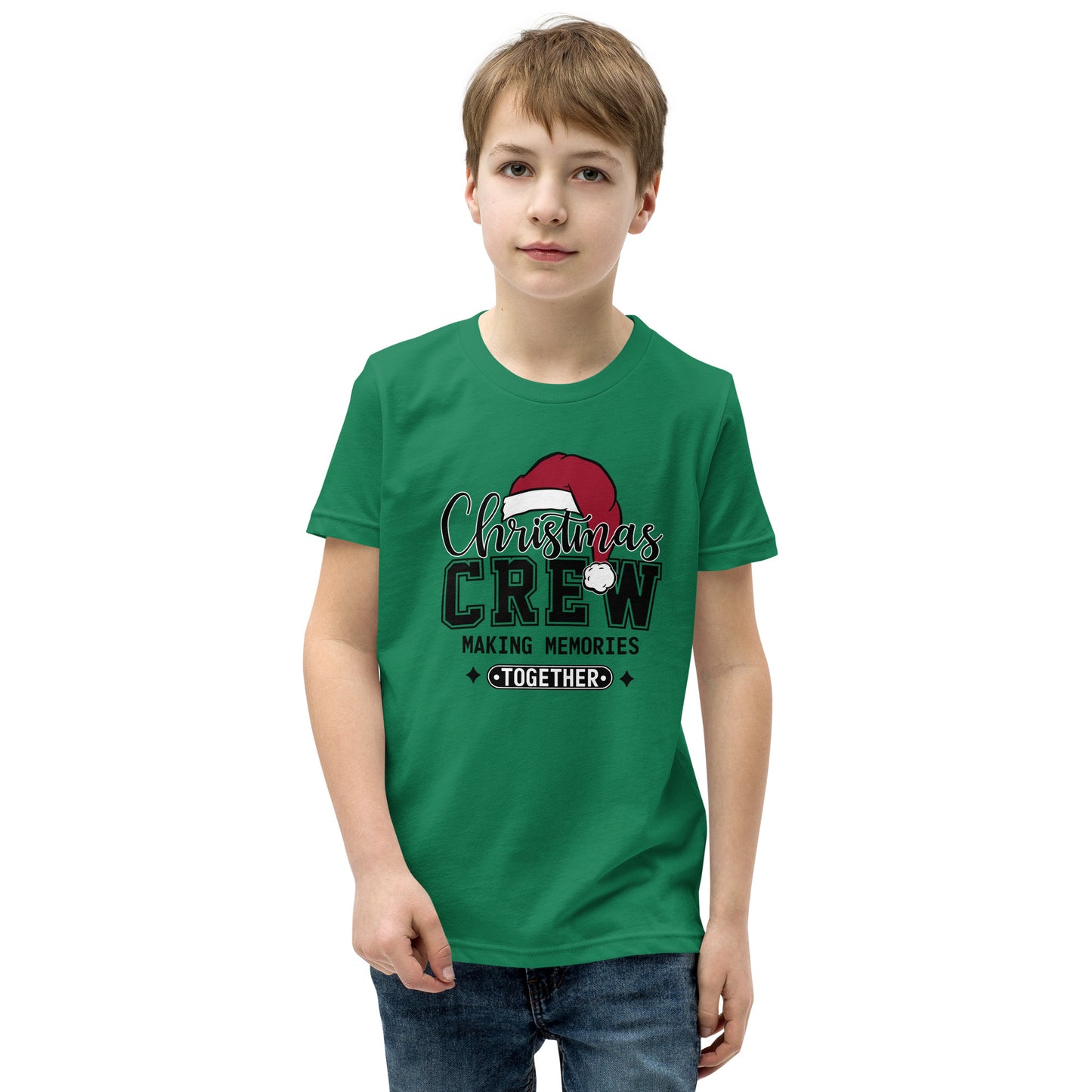 Christmas Crew Making Memories Together Youth Short Sleeve T-Shirt