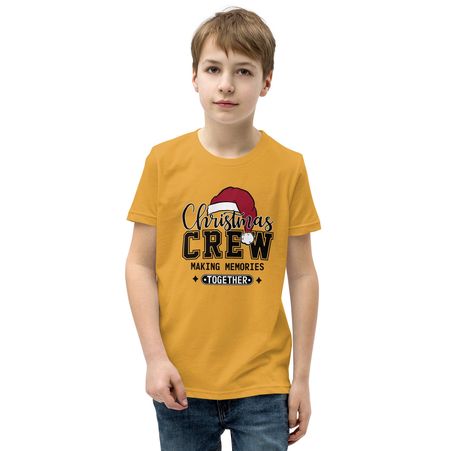 Christmas Crew Making Memories Together Youth Short Sleeve T-Shirt