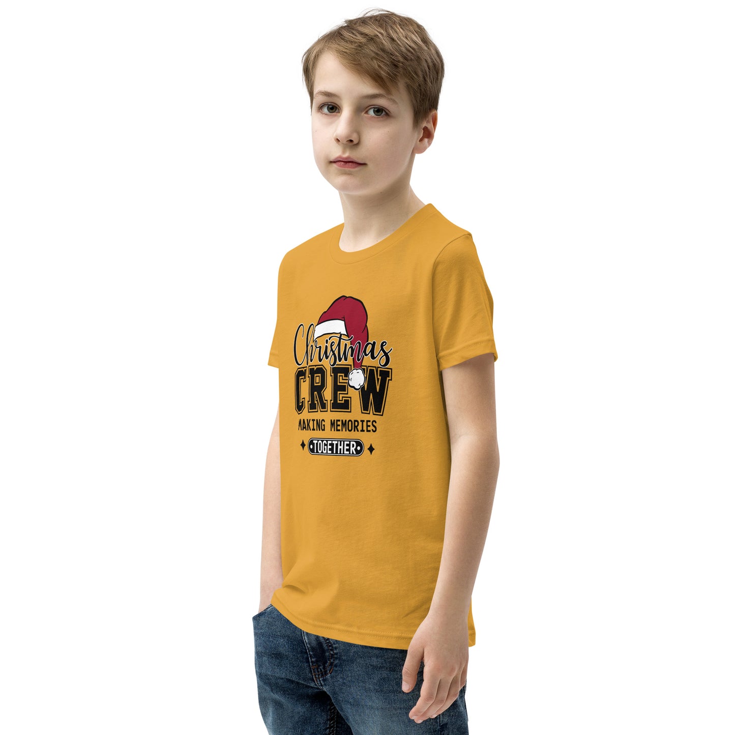 Christmas Crew Making Memories Together Youth Short Sleeve T-Shirt