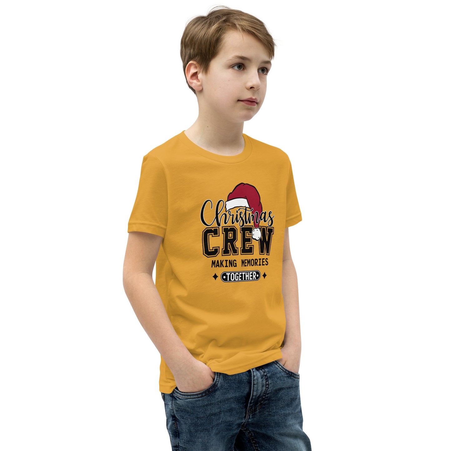 Christmas Crew Making Memories Together Youth Short Sleeve T-Shirt