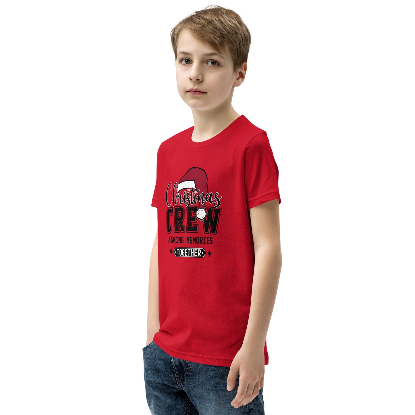 Christmas Crew Making Memories Together Youth Short Sleeve T-Shirt