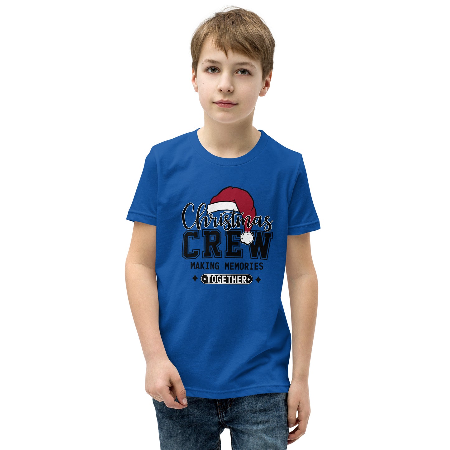 Christmas Crew Making Memories Together Youth Short Sleeve T-Shirt