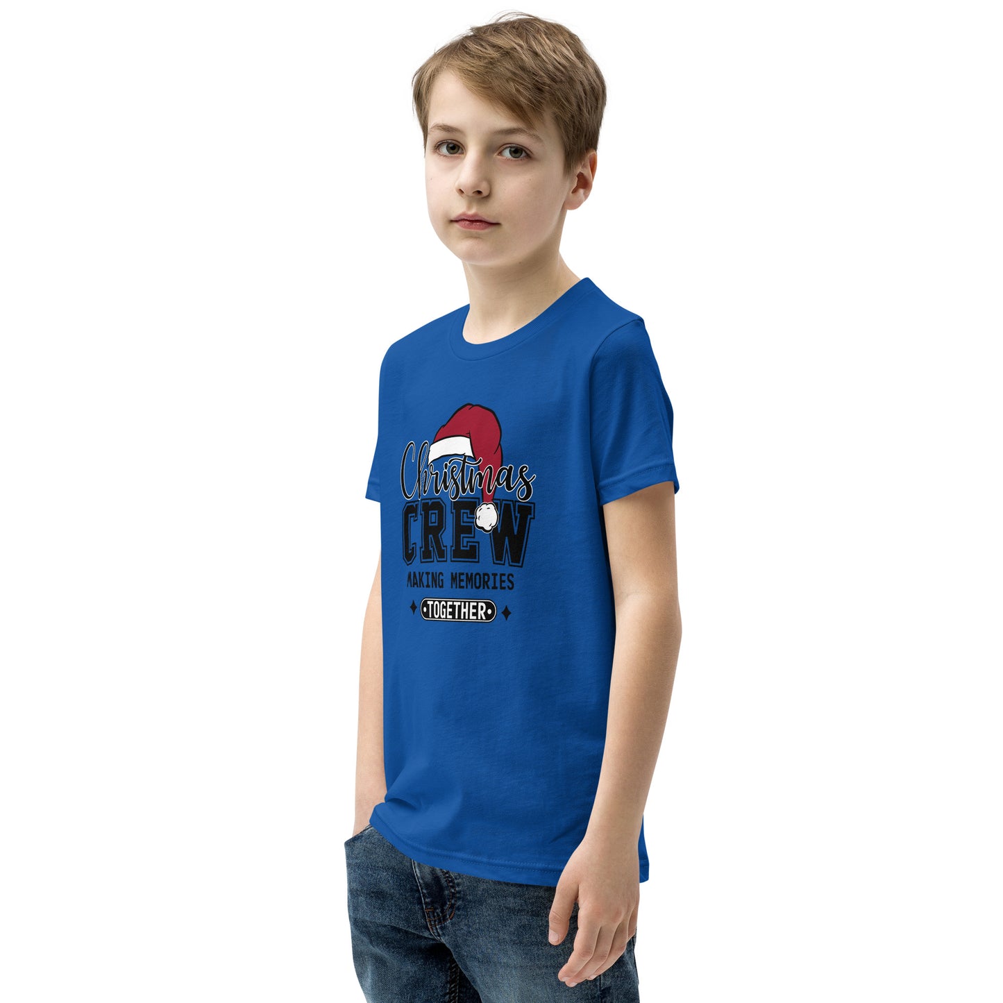Christmas Crew Making Memories Together Youth Short Sleeve T-Shirt