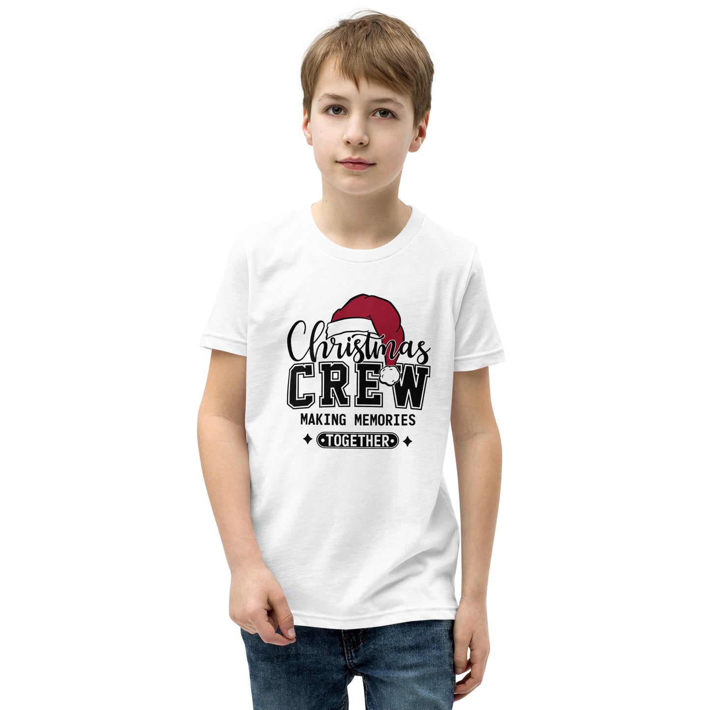 Christmas Crew Making Memories Together Youth Short Sleeve T-Shirt