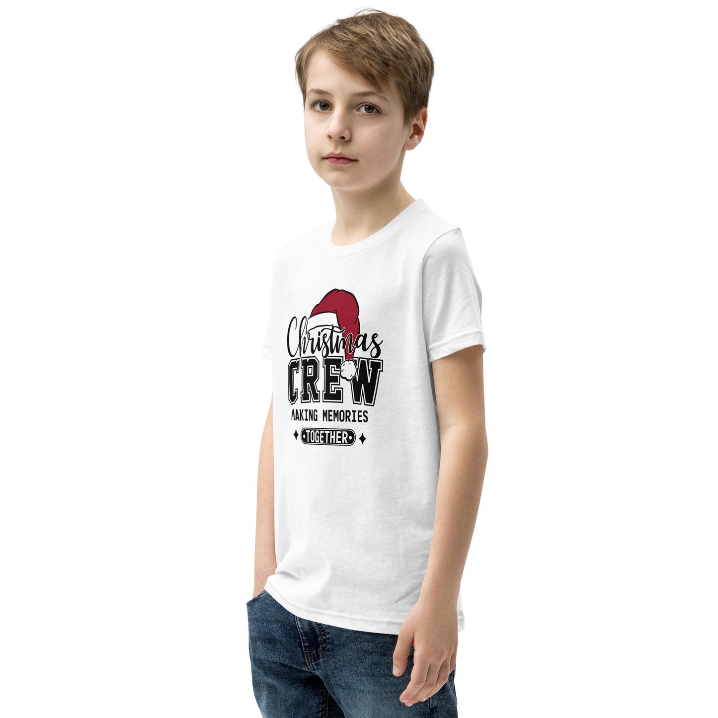 Christmas Crew Making Memories Together Youth Short Sleeve T-Shirt