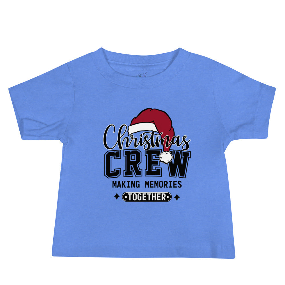 Christmas Crew Making Memories Together Baby Jersey Short Sleeve Tee