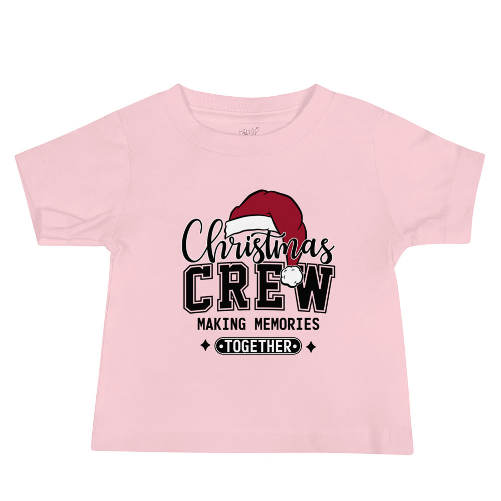 Christmas Crew Making Memories Together Baby Jersey Short Sleeve Tee