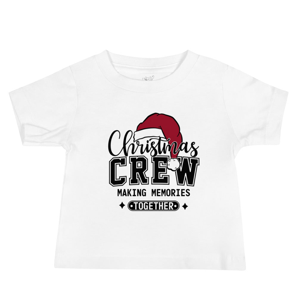 Christmas Crew Making Memories Together Baby Jersey Short Sleeve Tee