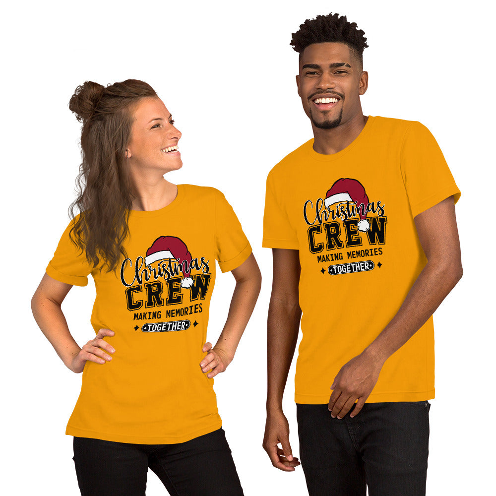 Christmas Crew Making Memories Together Unisex t-shirt