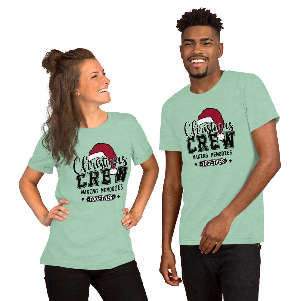 Christmas Crew Making Memories Together Unisex t-shirt