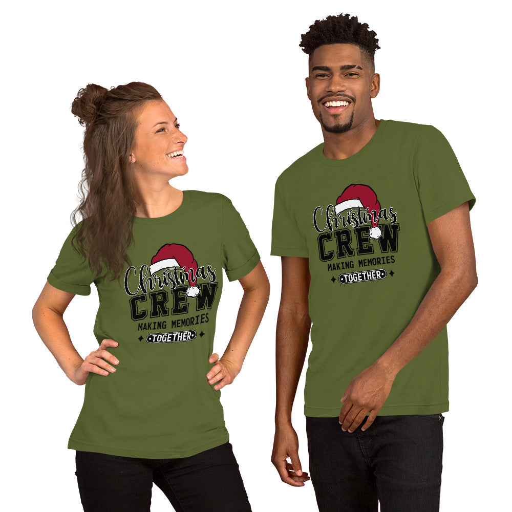 Christmas Crew Making Memories Together Unisex t-shirt