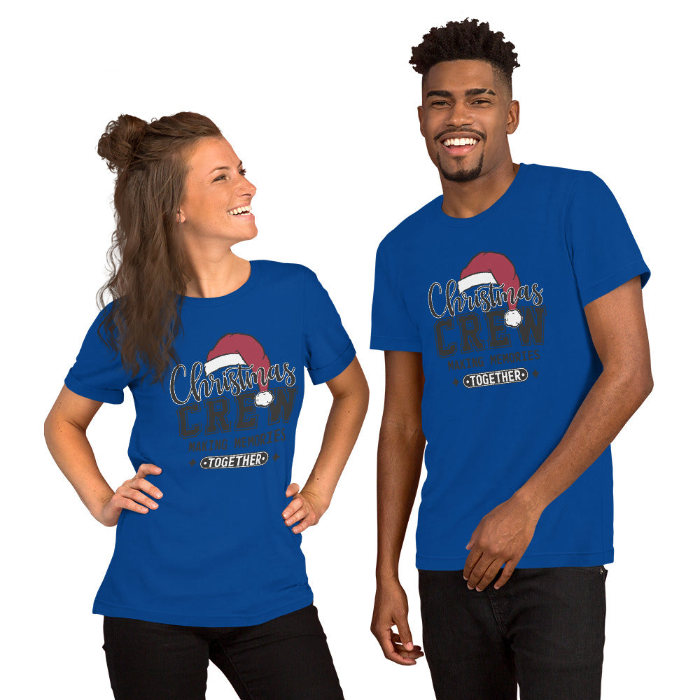 Christmas Crew Making Memories Together Unisex t-shirt